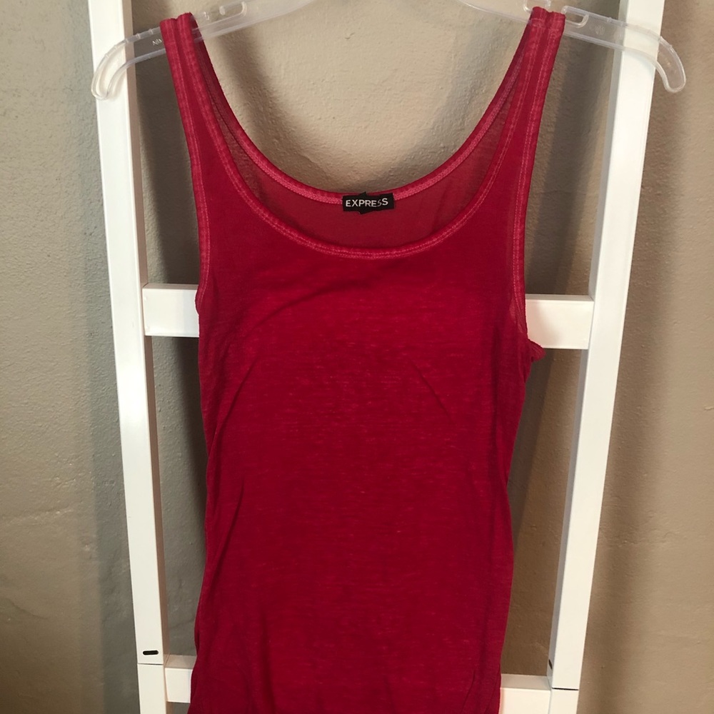 Raspberry pink tank top